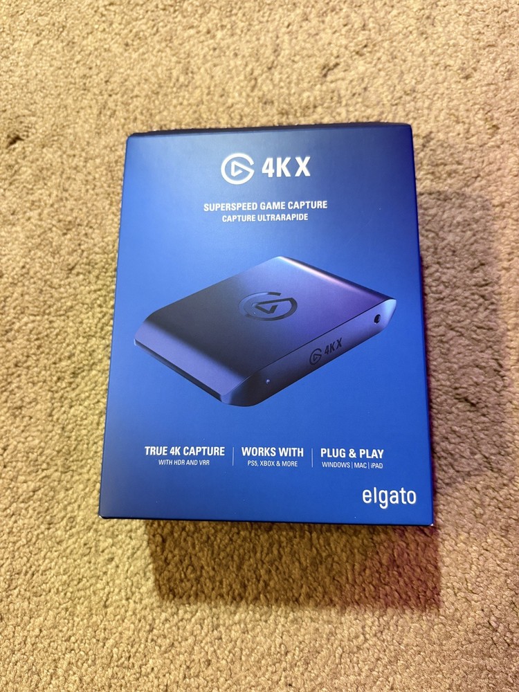 Elgato 4K X - Game Capture New Opened Box