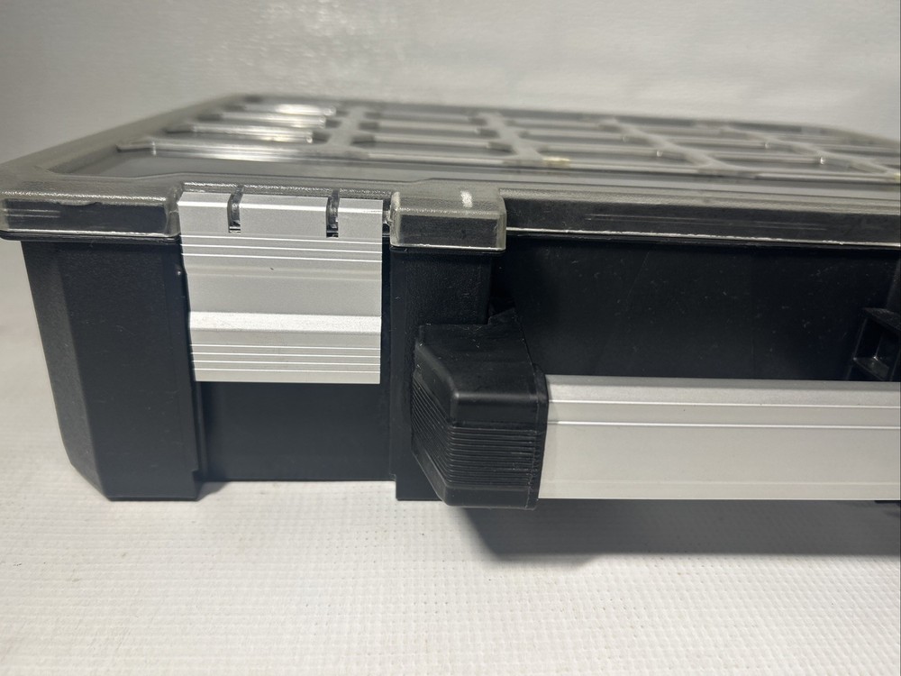 Husky Small Parts Tool Organizer Storage Hardware Case Toolbox 11 Compartments