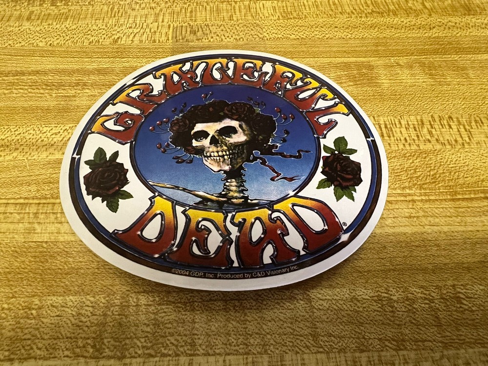 Grateful Dead Skull & Roses Sticker S-3015 17125