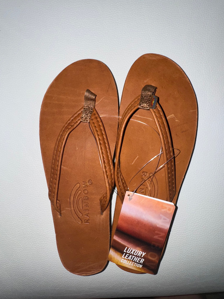 Rainbow Sandals Double Layer Women's L (7.5-8.5)