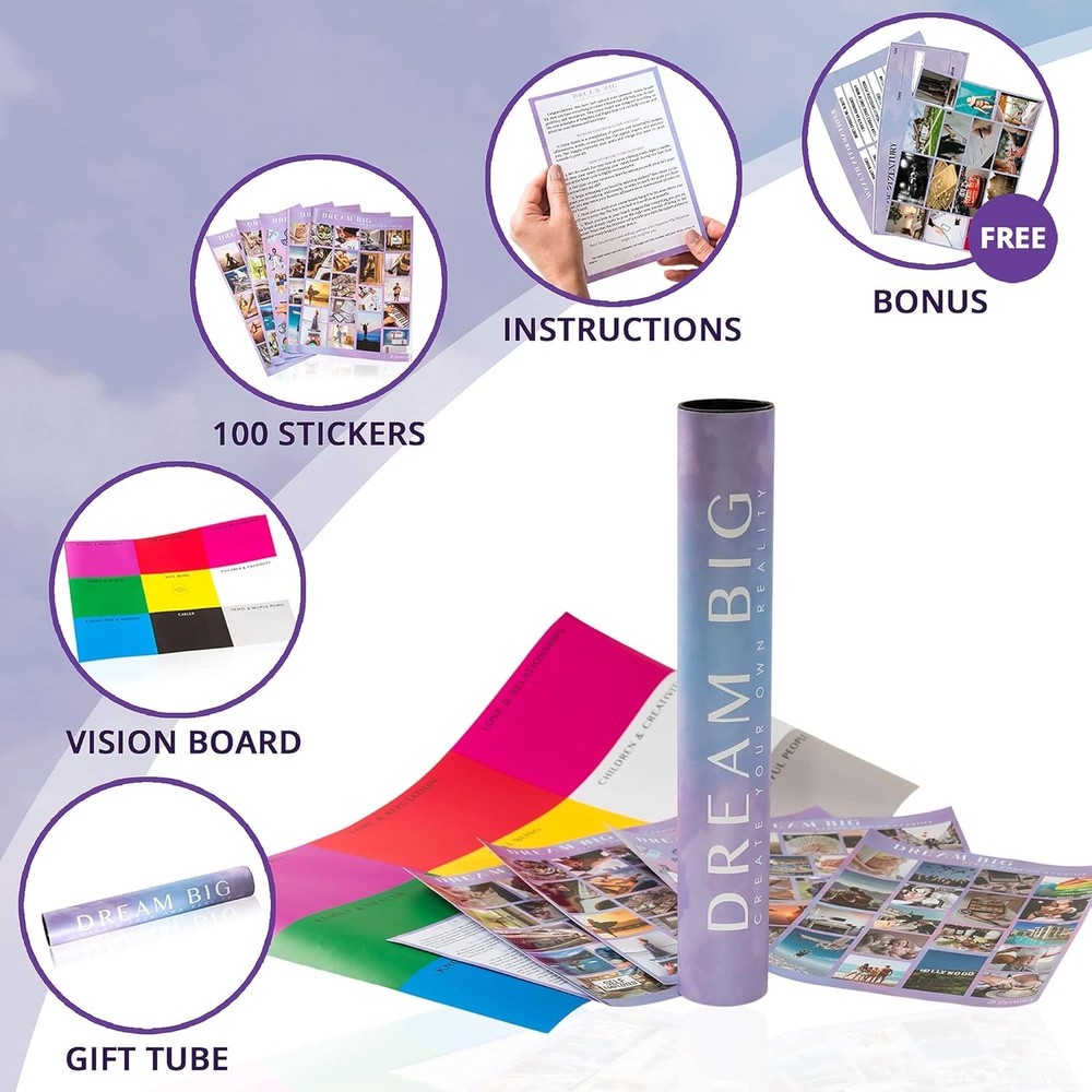 21 Zentury Vision Board Kit Vision