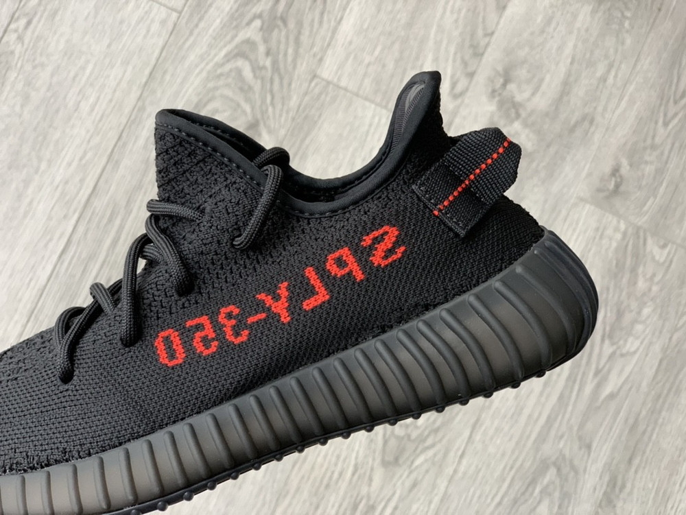 Yeezy Boost 350 V2 Bred Black Red CP9652