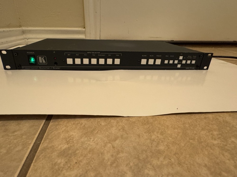Kramer VP-719XL 7 Input Proscale Presentation Digital Switcher/Scaler - Tested