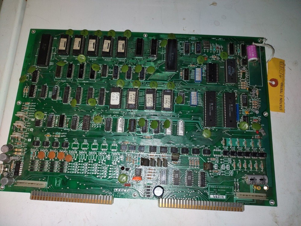 omega double up arcade pcb #1