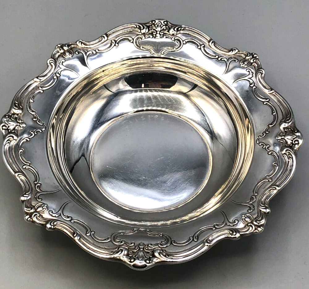 Chantilly by Gorham Sterling Silver Candy Dish  6.25"
