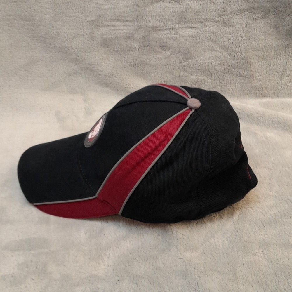 Official Black & Red Jaguar Strapback Baseball Hat - NWT