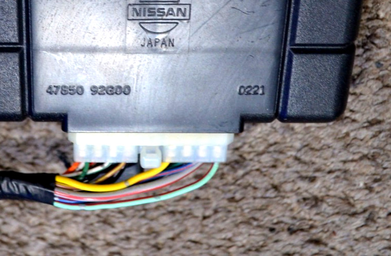 1991 NISSAN D21 HARDBODY ABS MODULE CONTROLLER 47850-92G00 AUTHENTIC