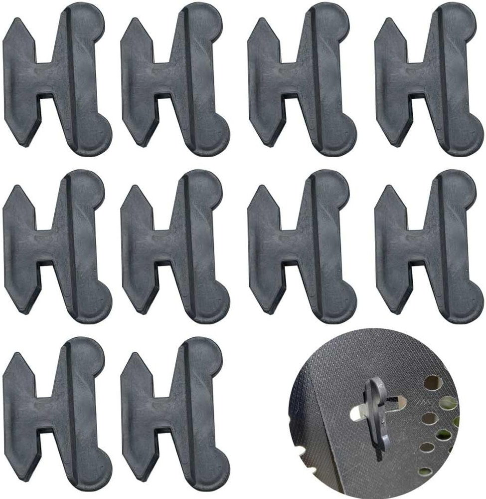 10 Pack Composter Closure Keys Easy to Setup Compost Bin Accessory with Majority