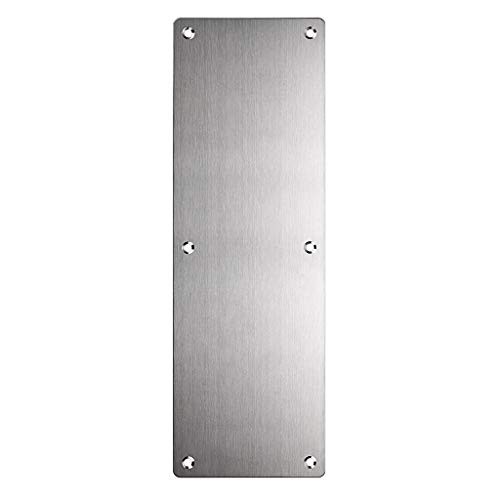 2 Set 12" Stainess Steel Door Handle Pull & Push Plate - Heavy Duty Silver