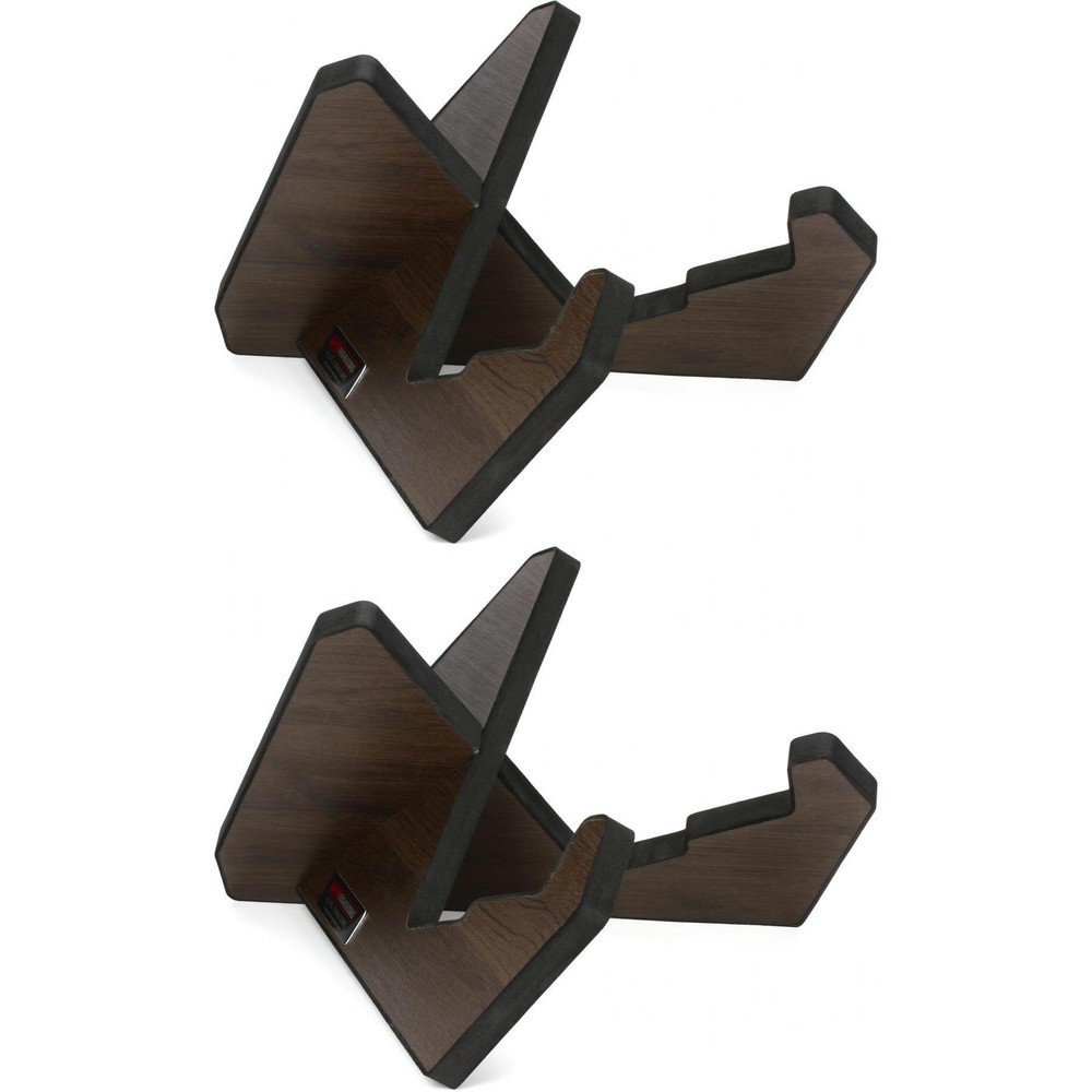 Gator Frameworks Elite X-style Guitar Stand - Dark Walnut Brown (2-pack)