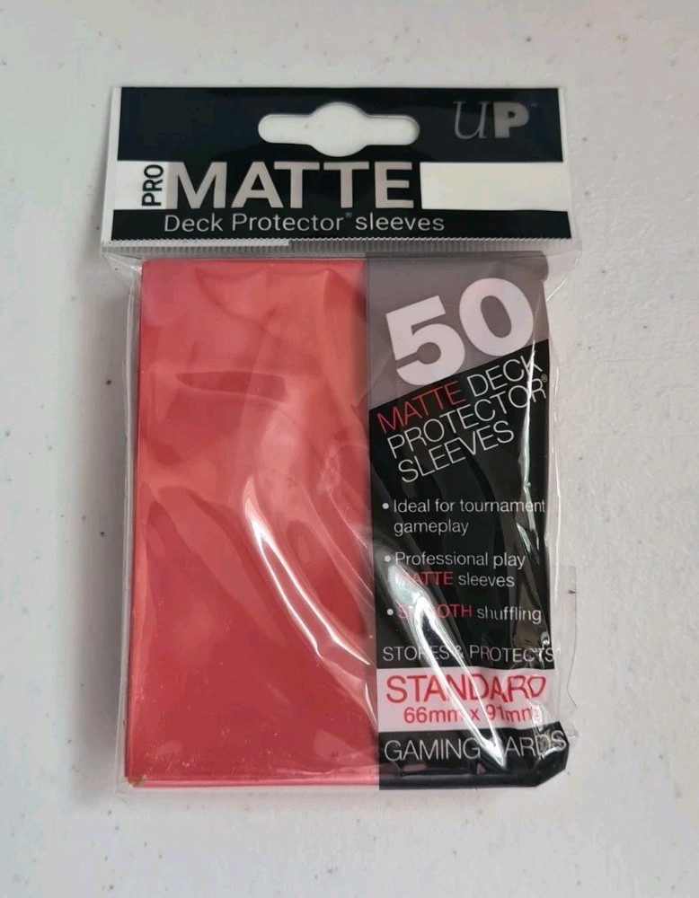 Ultra-Pro Standard Size Sleeves Red