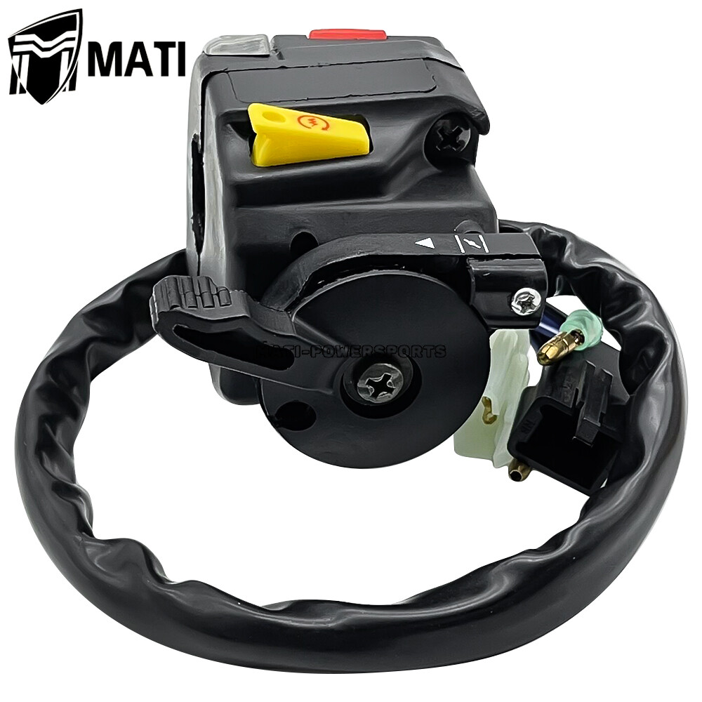 Left Handlebar Switch Start Kill Stop Headlight for Polaris Phoenix/Sawtooth 200