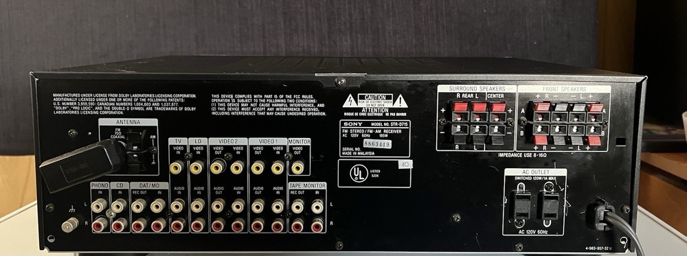Vintage Sony STR-D715 Stereo Receiver