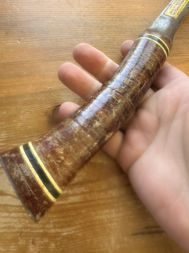 Estwing Hatchet W/ Leather Stacked Handle Full Tang