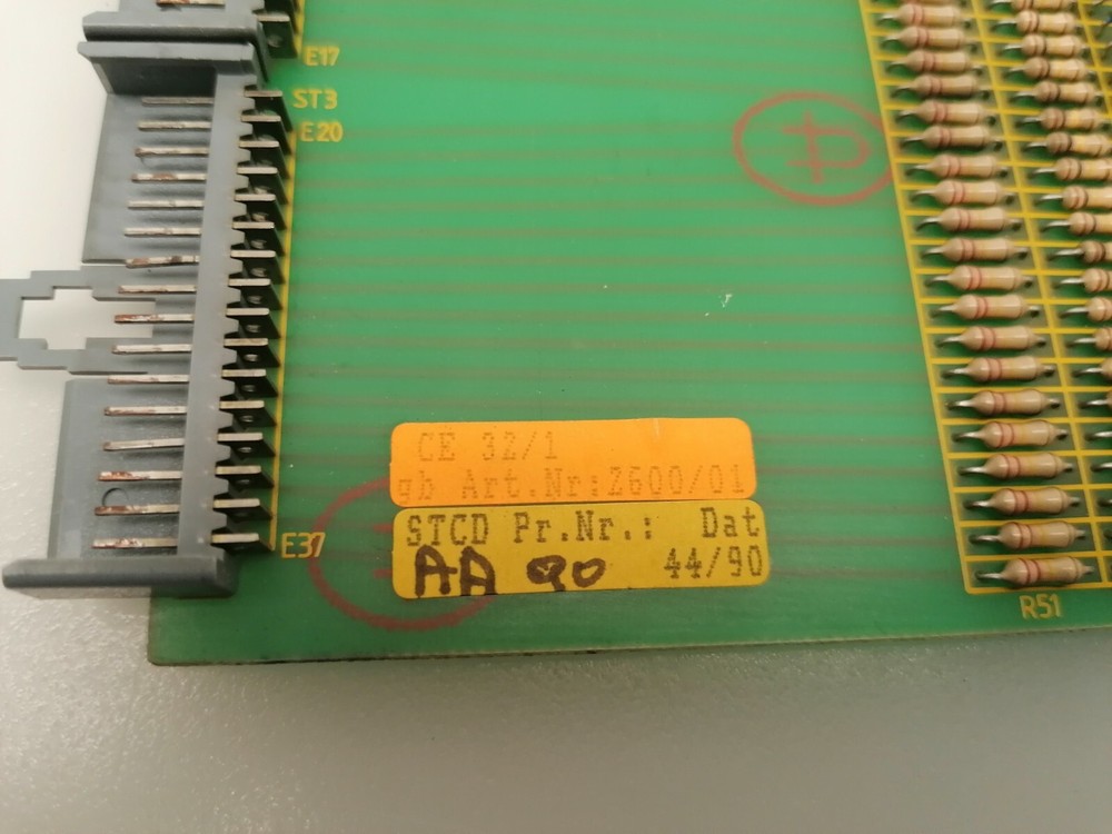 Bachmann Ce32/1 2600/01 Digital Input Card / Battenfeld Unilog