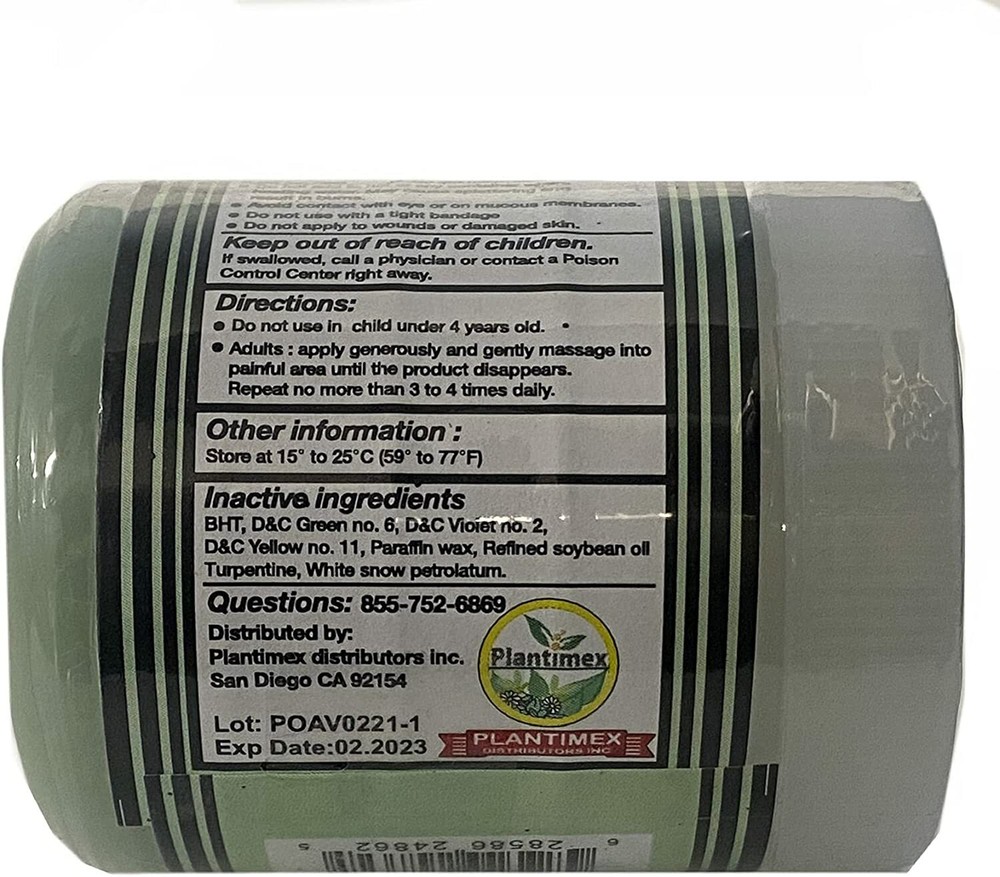 ALOE VERA TOPICAL OINTMENT/POMADA TOPICA DE SAVILA