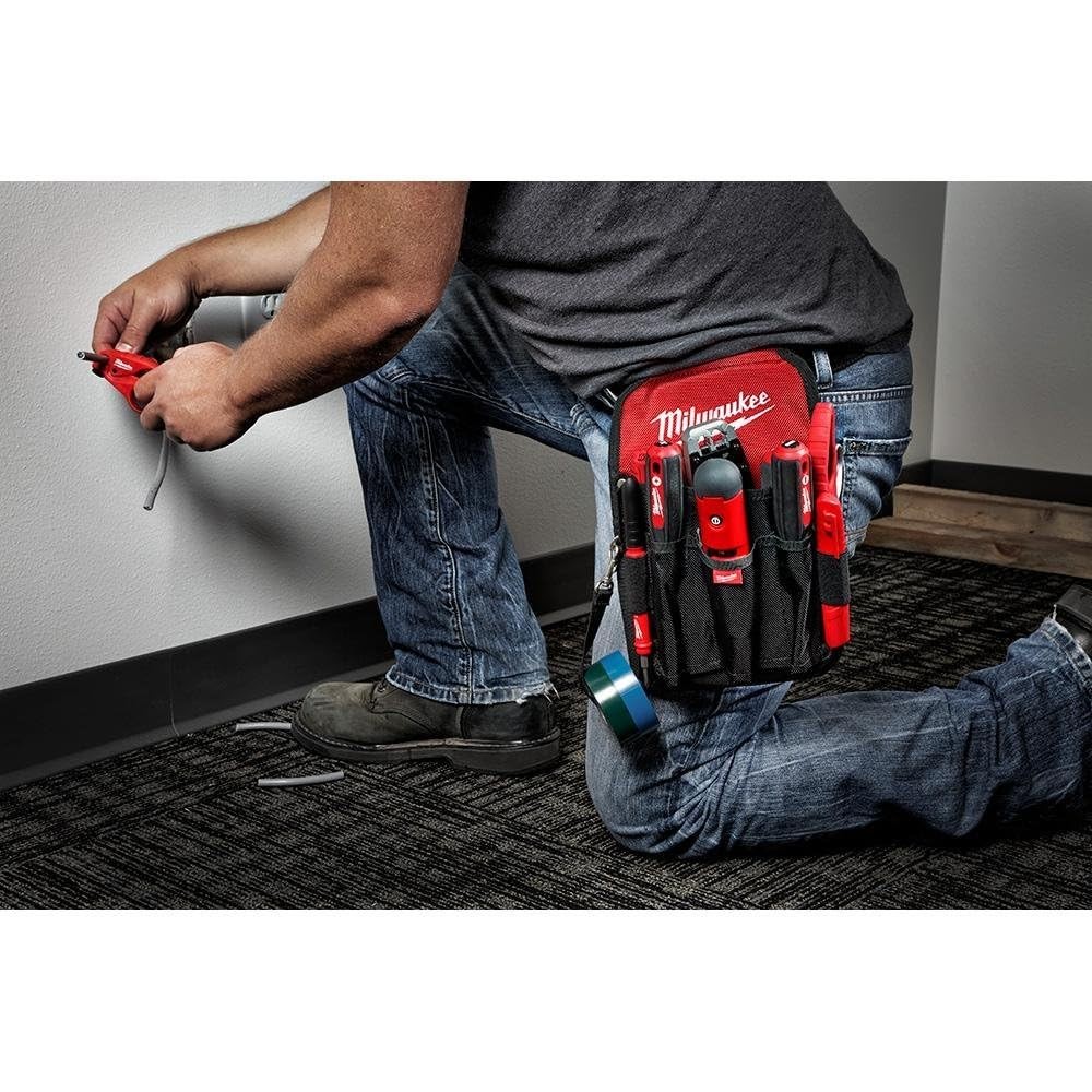 Milwaukee Electric - Utility Pouch Black/Red