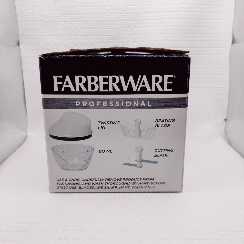 Farberware Professional Compact Food Chopper with Beater Attachment, model 51602
