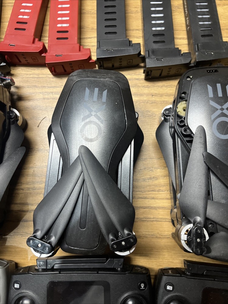 (3) - EXO X7 Ranger Drones, Controllers and Batteries