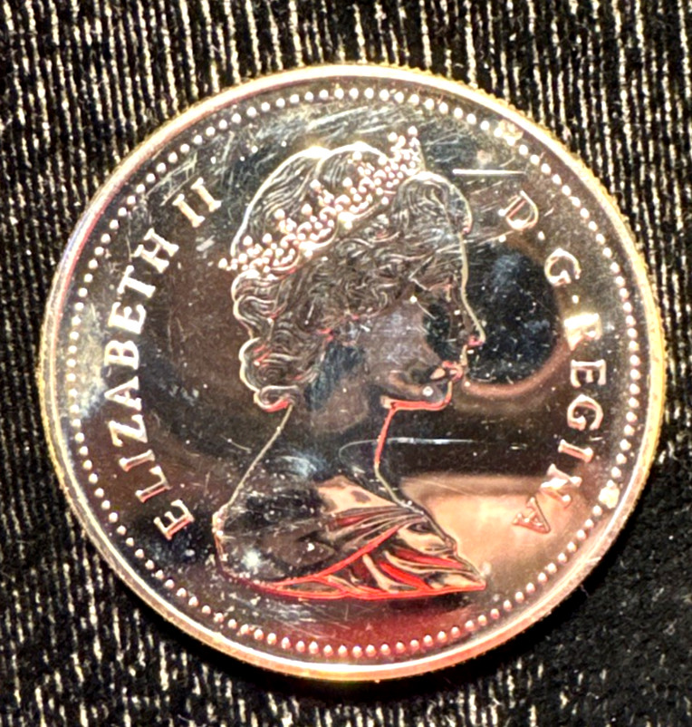 Canada 1988 silver proof dollar KM Gem BU
