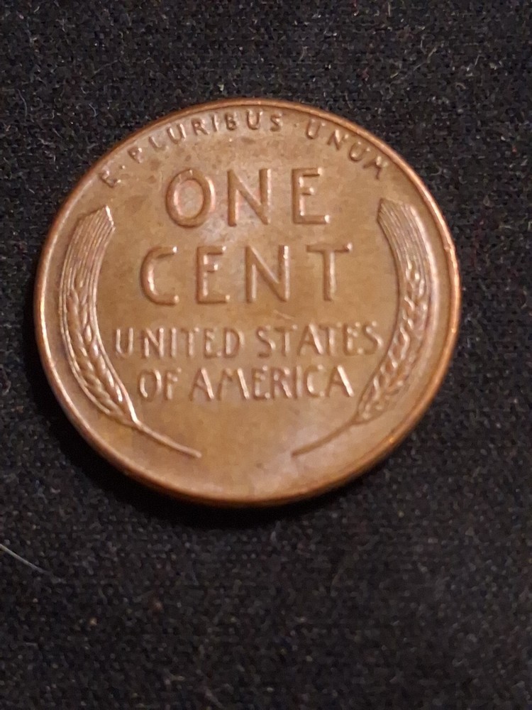 1958 Lincoln Wheat Cent Error L on Rim