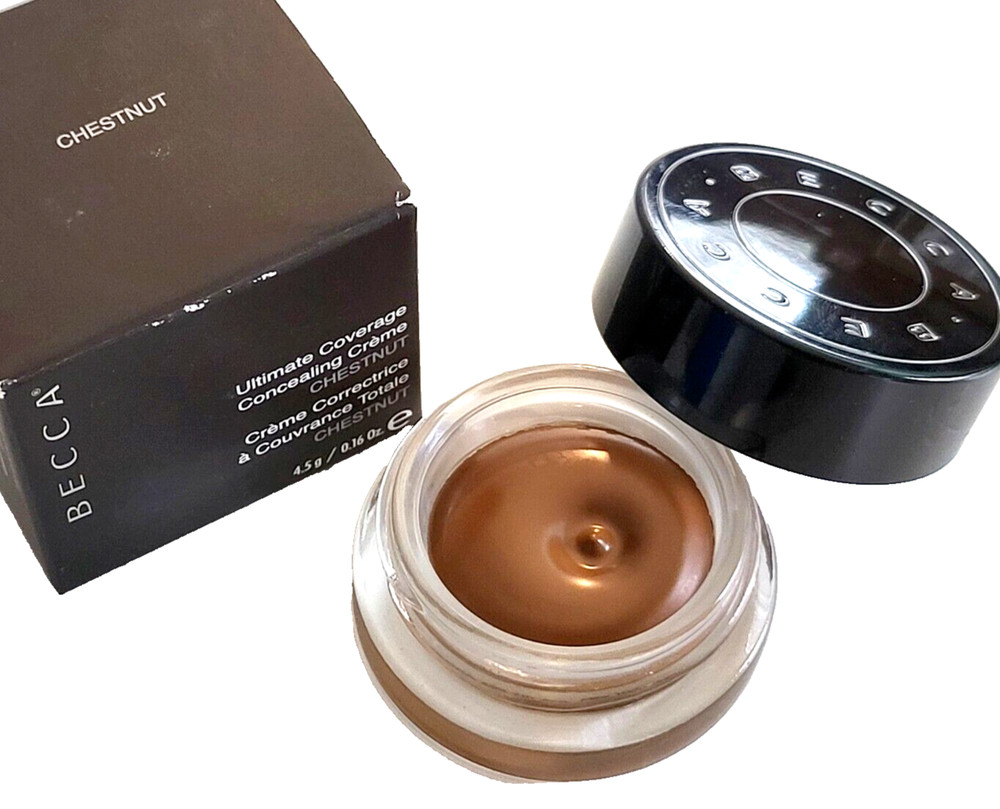 Becca Ultimate Coverage Concealing Creme CHESTNUT 0.16 oz -New in box