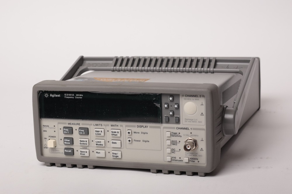 Agilent 53181A 225 MHz Frequency Counter – Tested Powers On