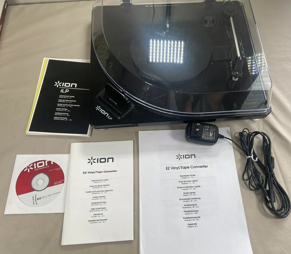 ION Audio ILP Turntable Conversation System for iPad, iPhone & iPod