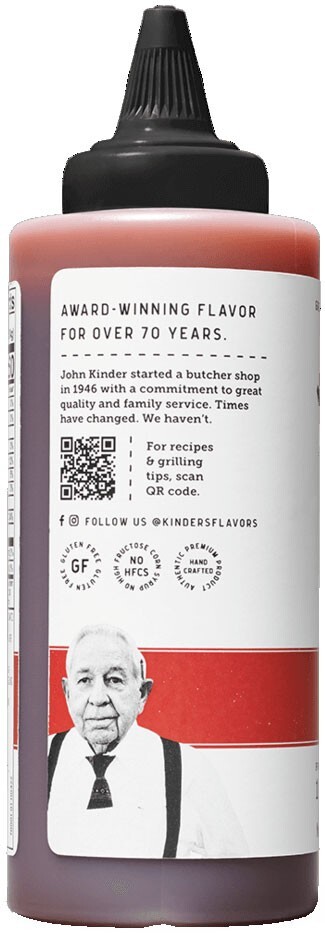 Kinder's Hot BBQ Sauce - 15.5 oz