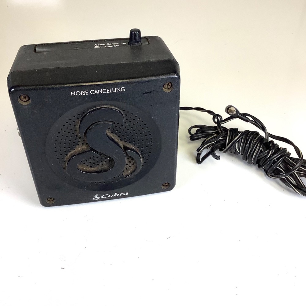TESTED Cobra CS300 External CB PA Speaker Noise Cancelling Black