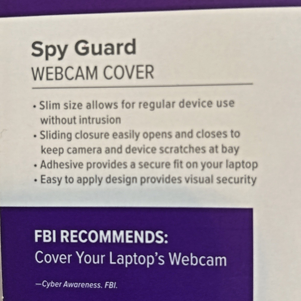 Cover Webcam Slide Spy Guard 3 Pack