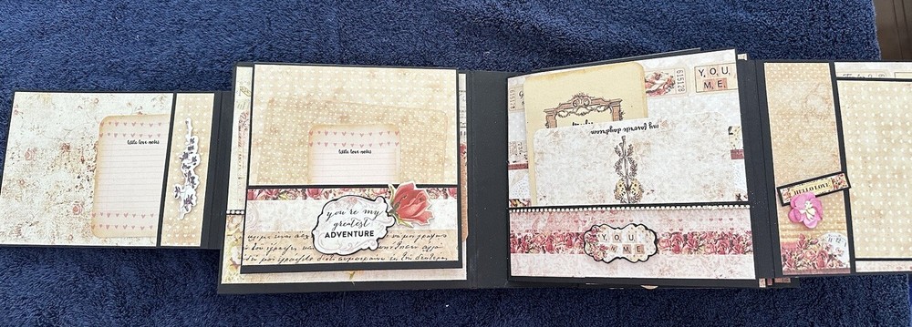 Handmade Album Using Prima Paperline