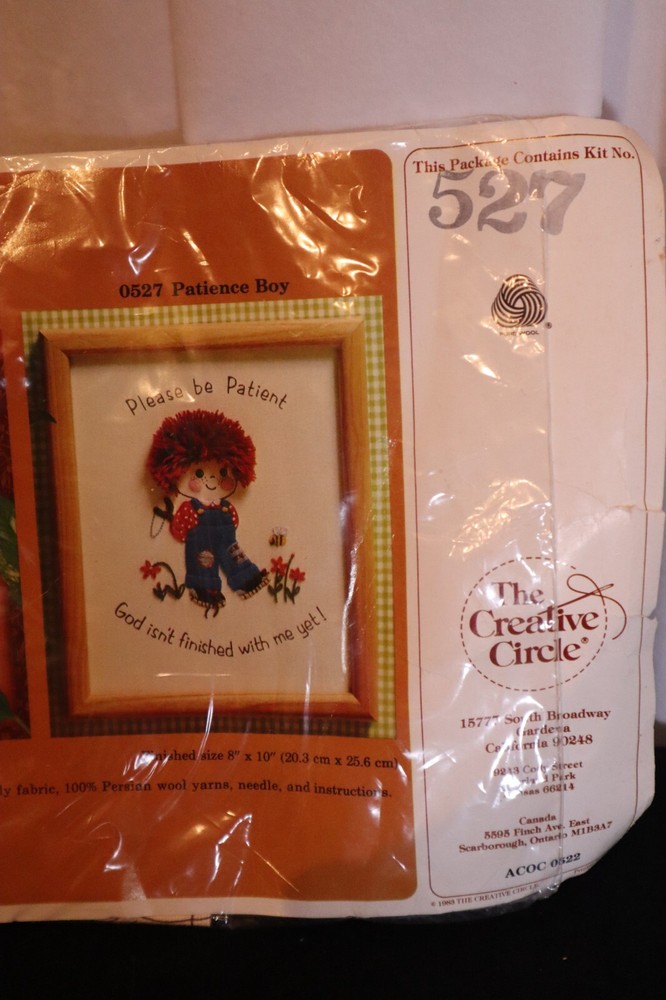 The Creative Circle #527 Patience Boy Kit