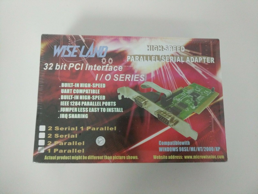WISE LAND PCI I/0 CARD HIGH-SPEDD