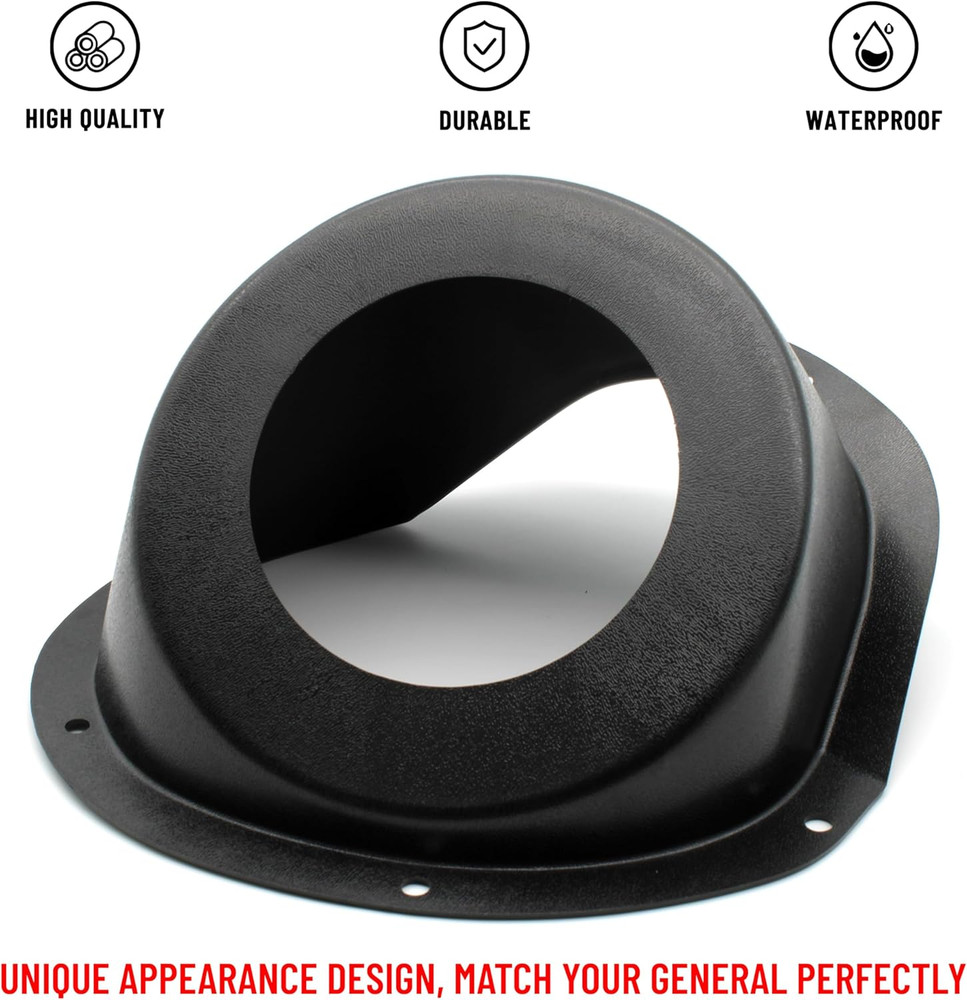 UTV under Dash Kick Pod Brackets, 6.5" Speaker Mount Front Kick Panels F