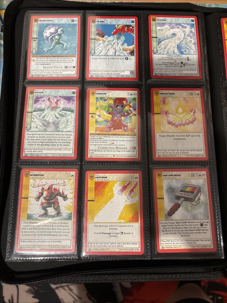 MetaZoo CCG First And Second Edition Mixed Incomplete Set