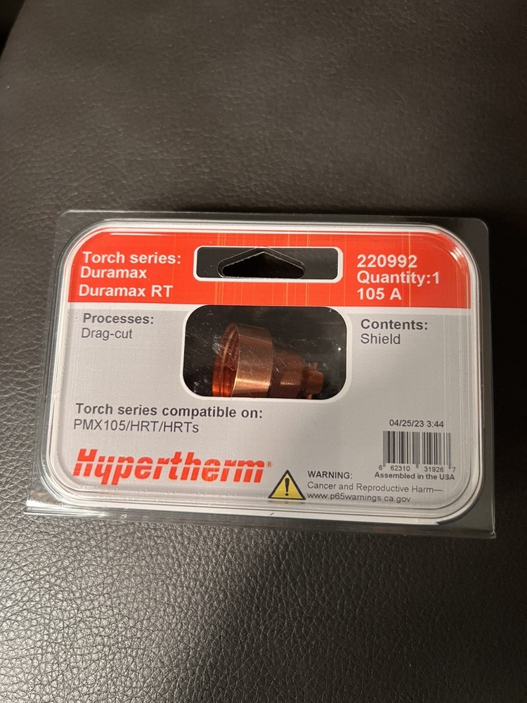 Hypertherm 220992 Shield for 105 A Handheld