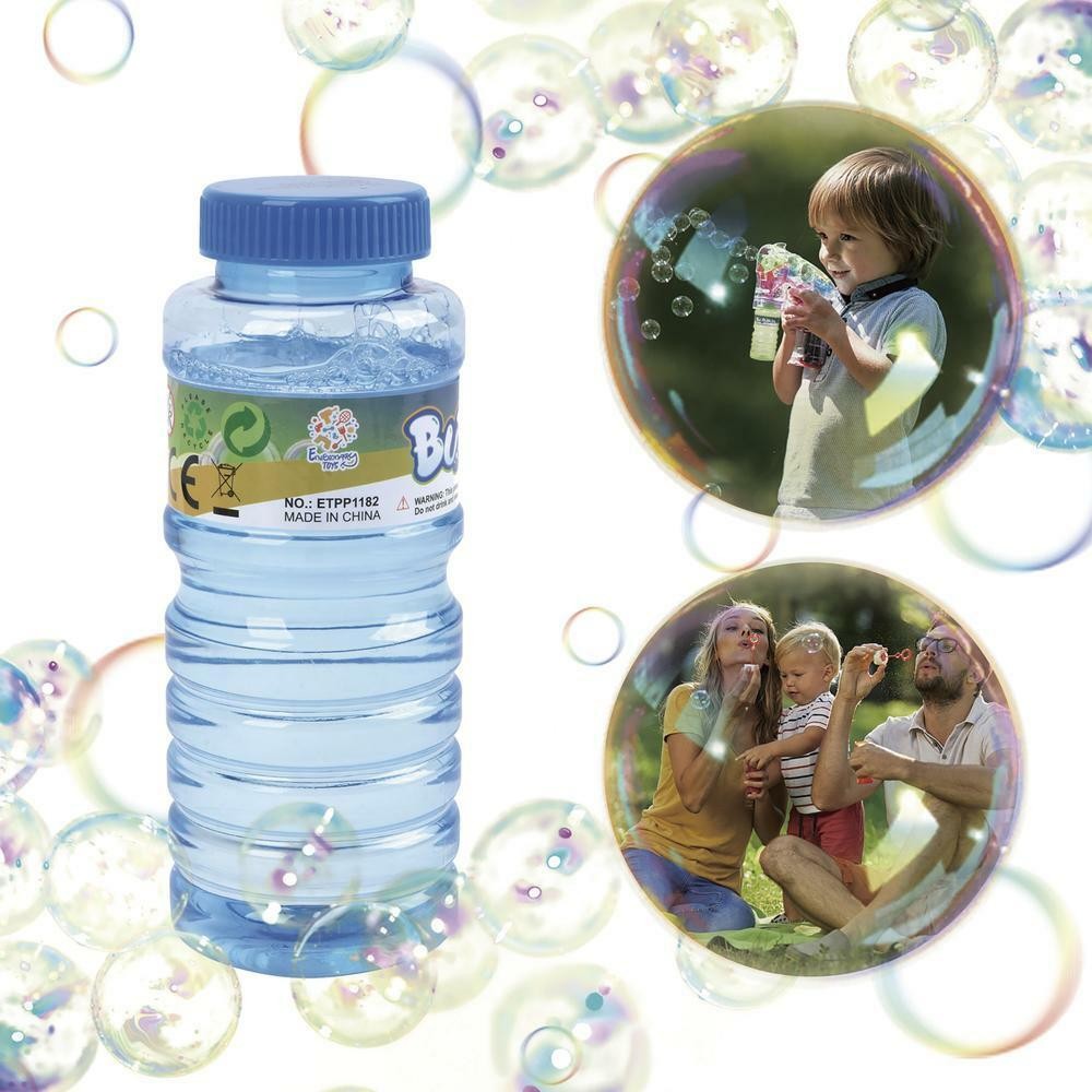 Big Bubble Blow Refill 8 oz Bubble Solution (Only) Bottle - Assorted Color