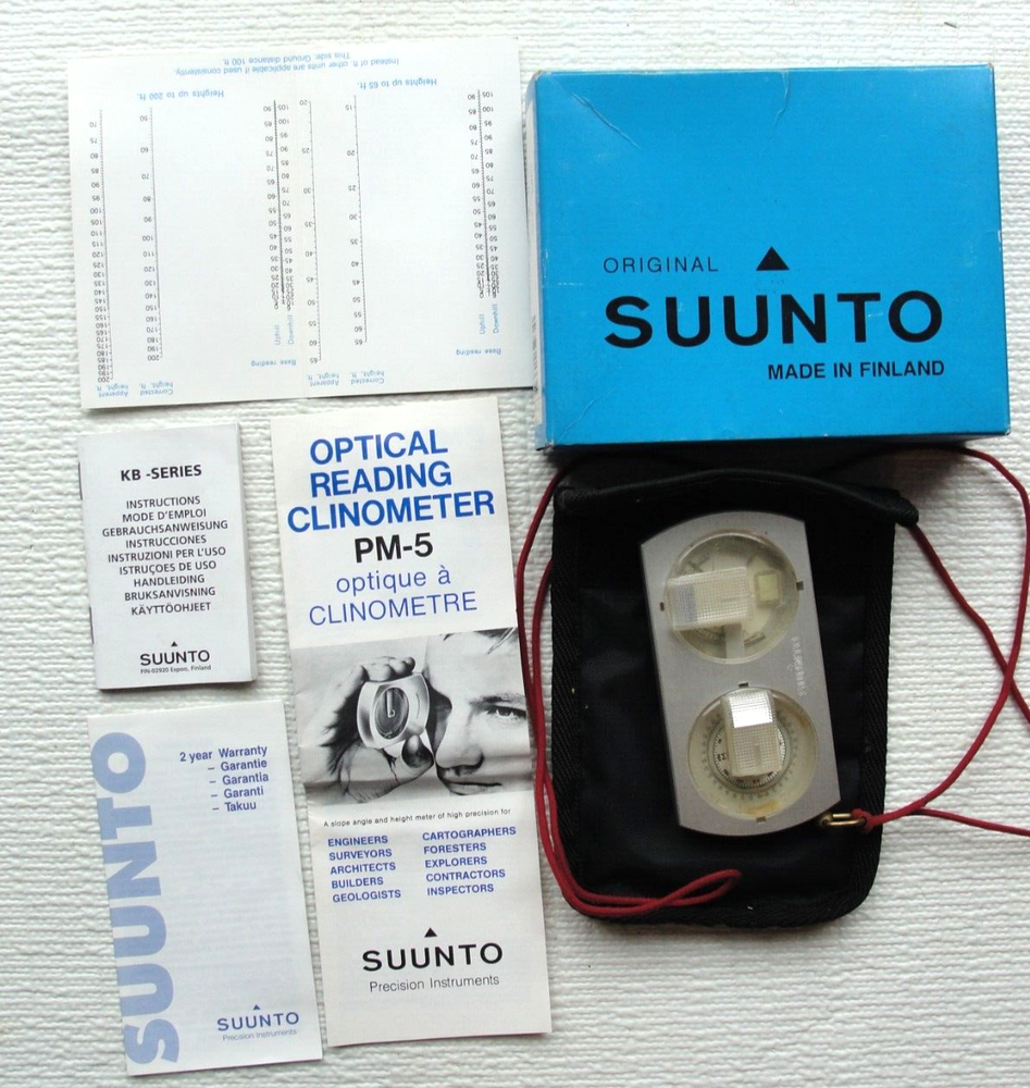 Suunto Finland PM-5/360 PC Optical Reading Clinometer