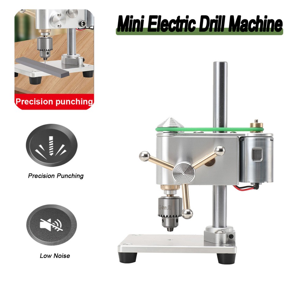 Mini Drill Press Precision Variable Speed Benchtop Drill Press for DIY Craft