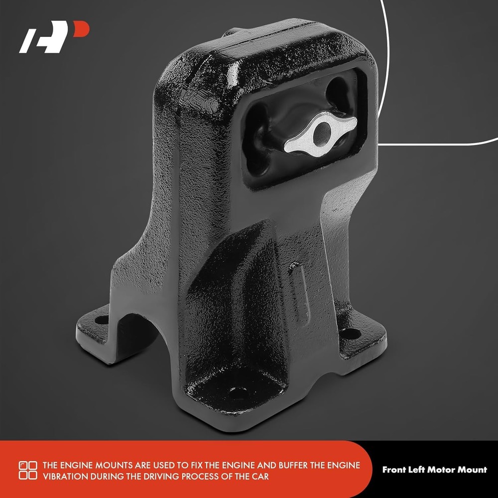 2PCS Front Left and Right Engine Motor Mount Set Compatible with Dodge Ram