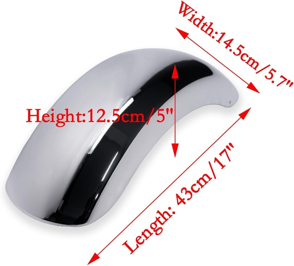 Genteq Mini Bike Chrome Fender 2-Pack Replacement
