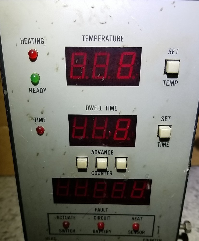 Kensol 46T Microprocessor Temp Timer Control Hot Stamp Foil Press