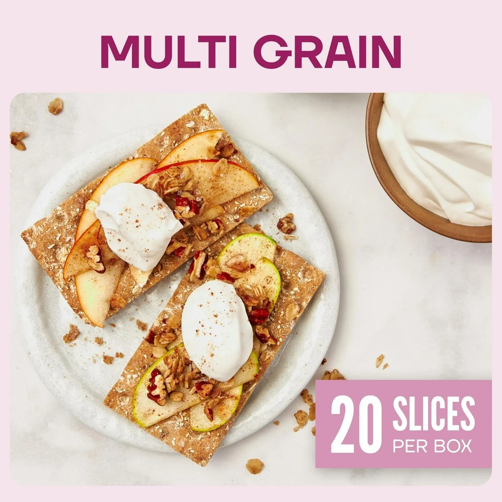 Wasa Multi Grain Crispbread, Non-GMO, Fat-Free, 9.7 oz(2pack)