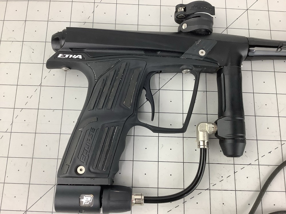 Used Planet Eclipse Etha 1 Electronic Paintball Marker Black