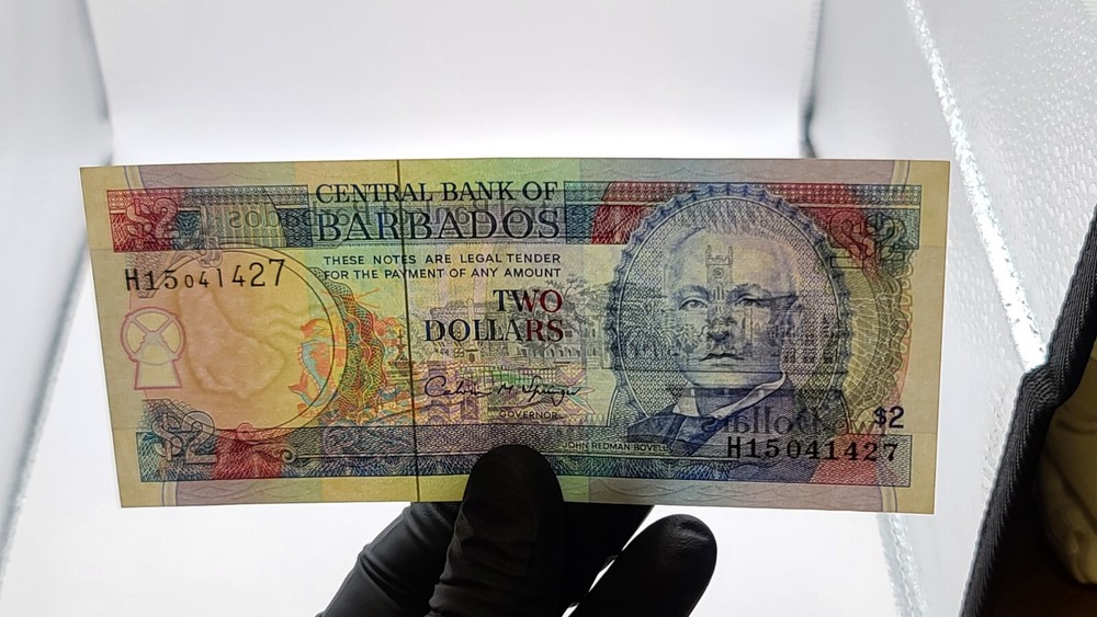 ND 1995 Barbados 2 Dollars Banknote - P#46