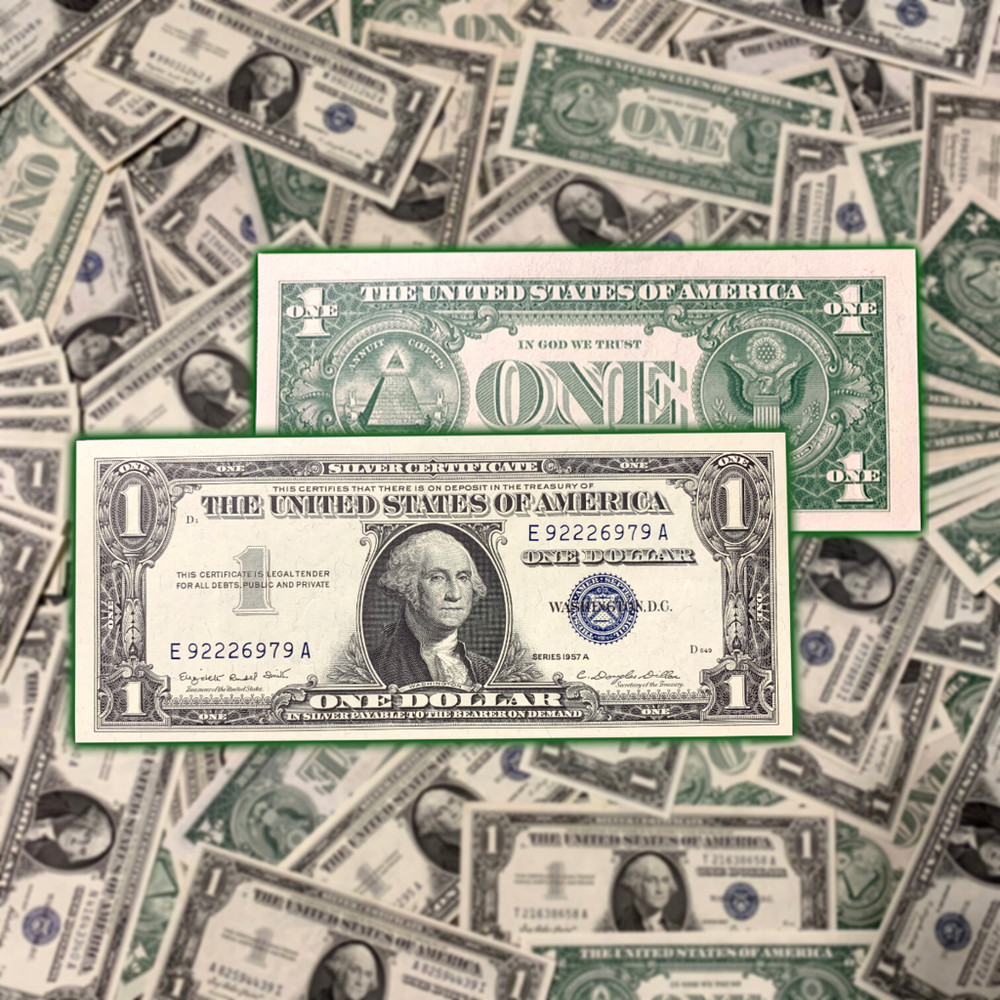 ✯ $1 Silver Certificate Uncirculated Lot ✯ 1935 UNC Consecutive From Pack CU ✯