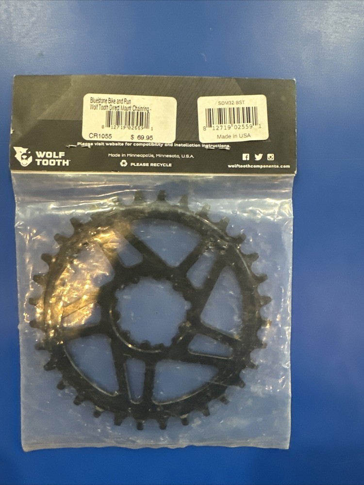 Wolf Tooth Drop Stop A 32t Direct Mount Chainring