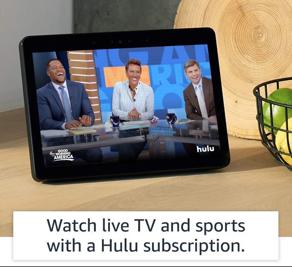 Amazon ECHO SHOW (2nd GEN) Smart Display with Alexa Assistant Charcoal Black NEW