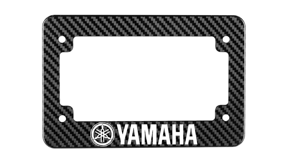 Yamaha motorcycle Real Carbon license frame Including Hardware